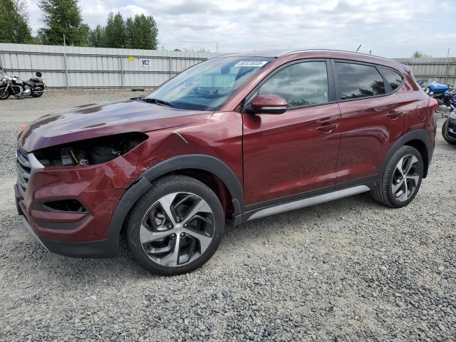  HYUNDAI TUCSON 2017 Czerwony
