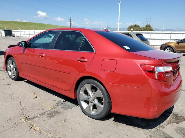  TOYOTA CAMRY 2012 Czerwony