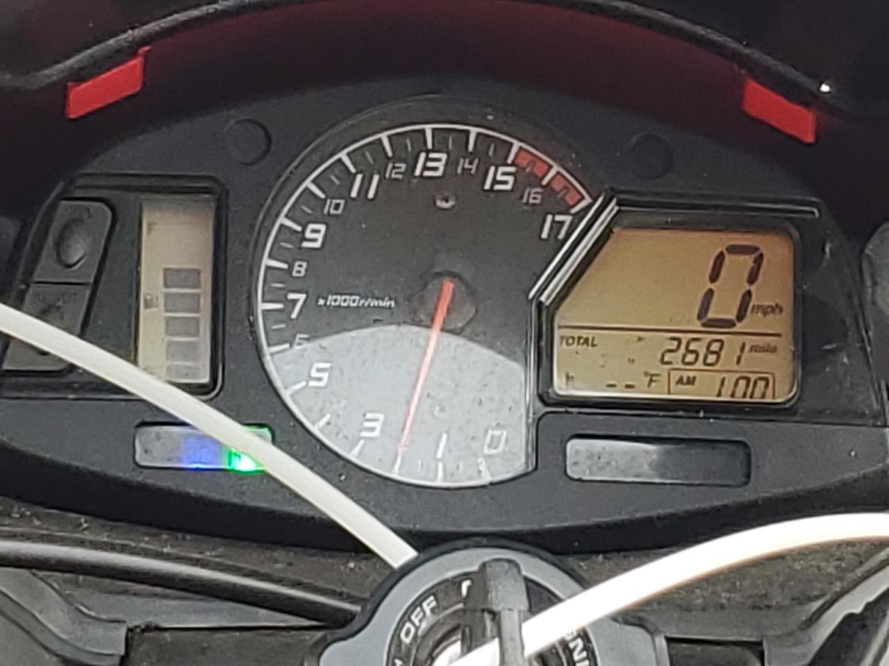 2024 Honda Cbr600 Rr VIN: JH2PC40H4RK100016 Lot: 59299345