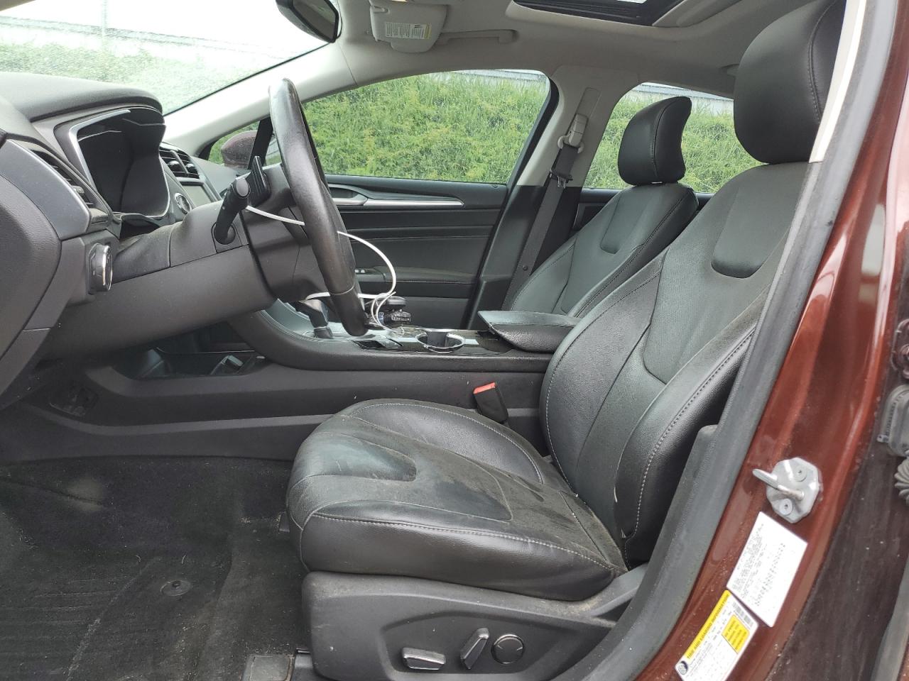 2016 Ford Fusion Titanium VIN: 3FA6P0D95GR141645 Lot: 62582215