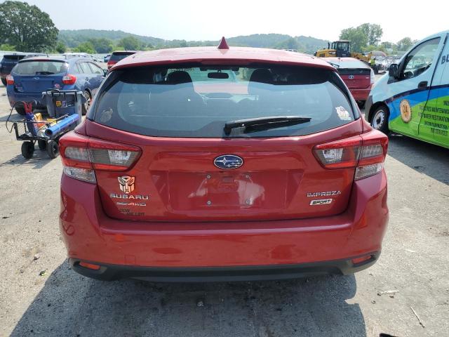  SUBARU IMPREZA 2020 Red
