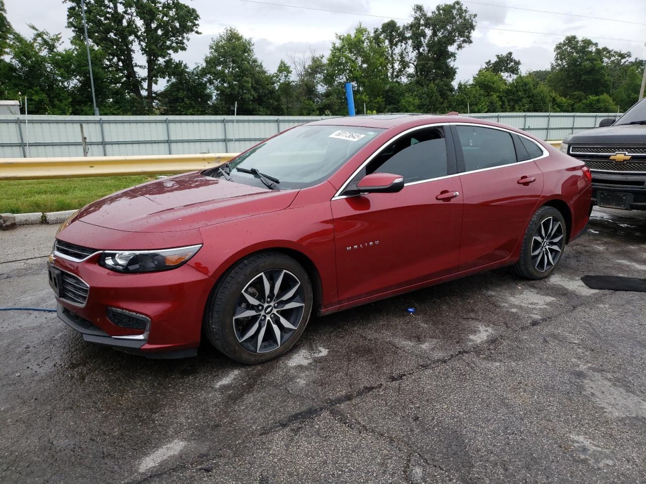 2018 Chevrolet Malibu Lt   de vânzare în Rogersville, MO - Water/Flood