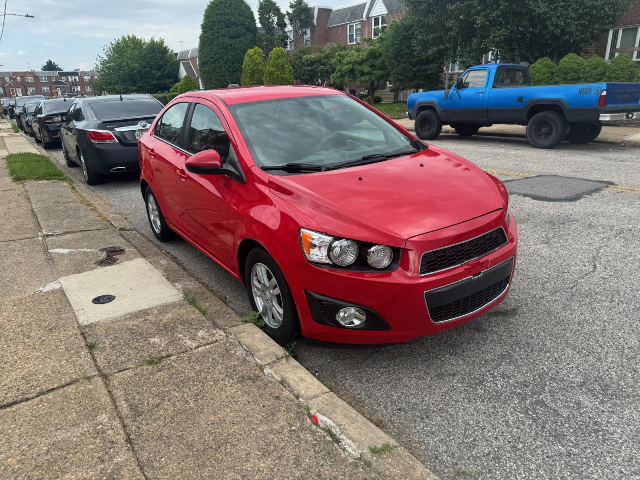 2016 Chevrolet Sonic Lt на продаже в Pennsburg, PA - Minor Dent/Scratches