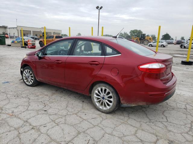  FORD FIESTA 2017 Red