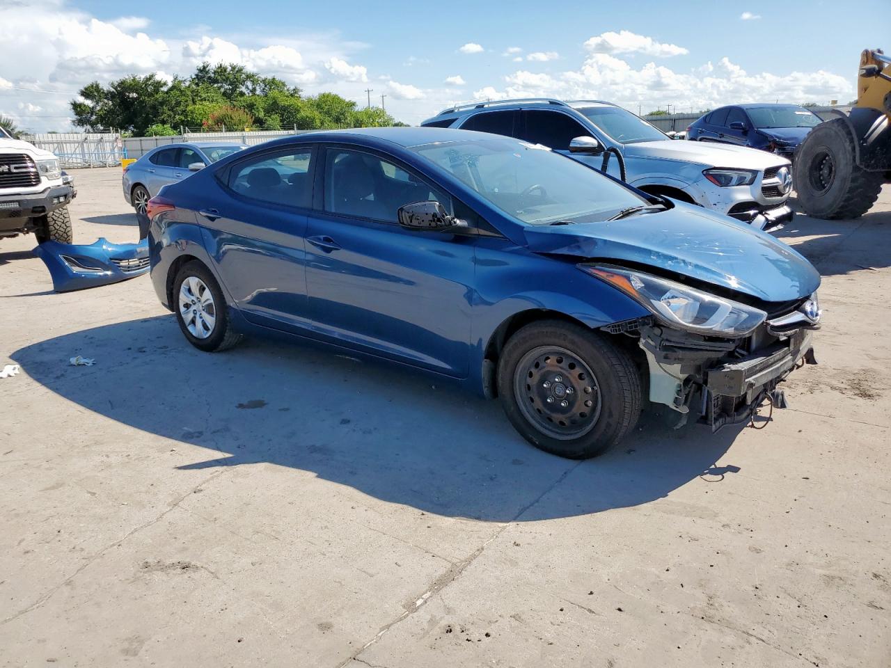 HYUNDAI ELANTRA 2016 VIN KMHDH4AE7GU619902 zdjęcie 4