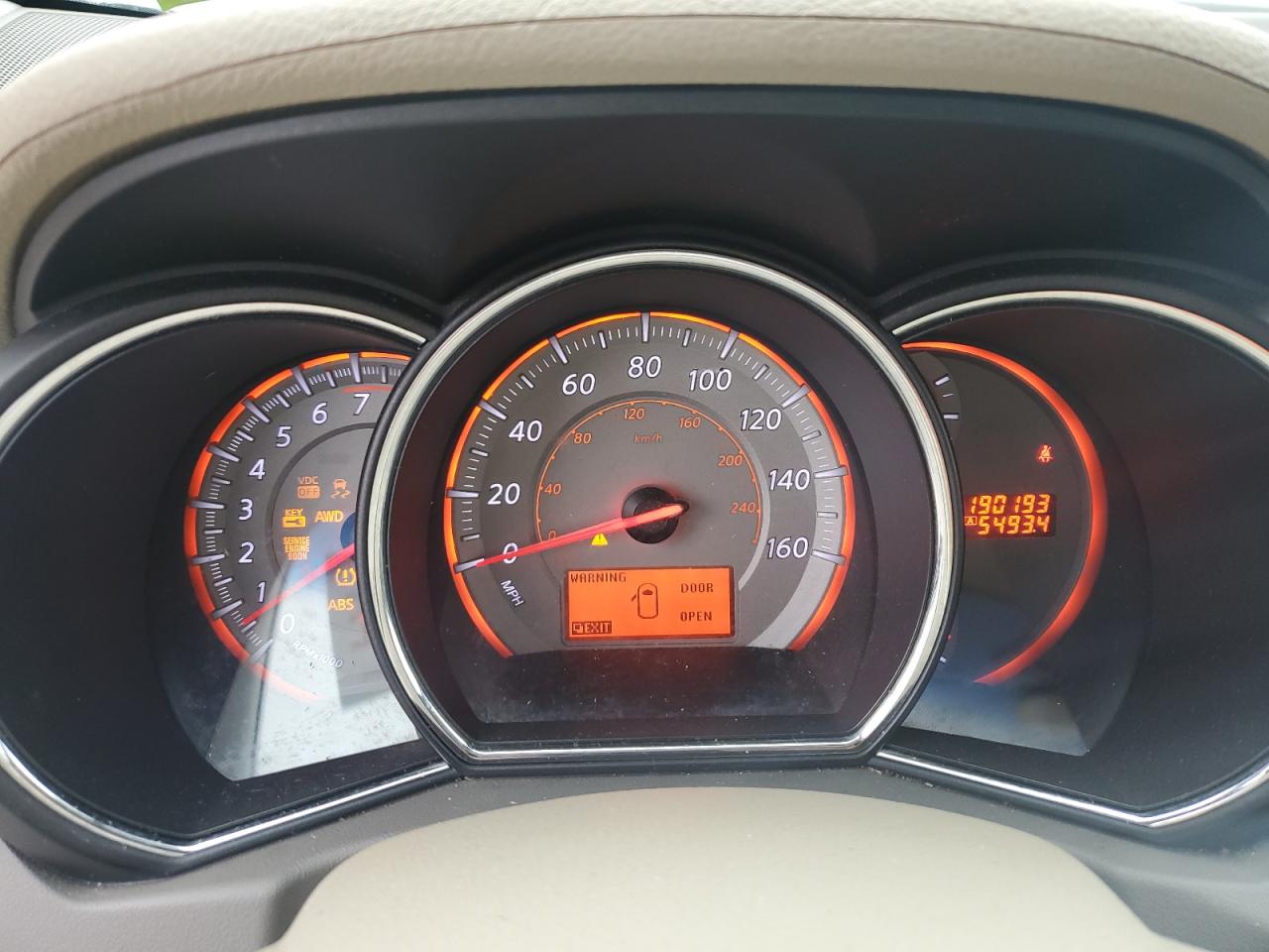 2009 Nissan Murano S VIN: JN8AZ18W29W201258 Lot: 62486975