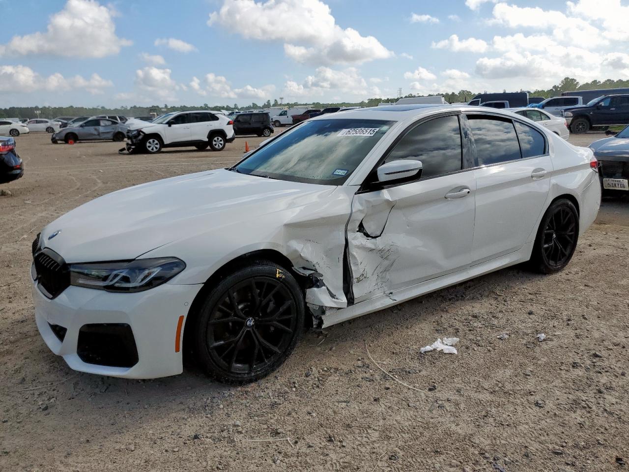 BMW 5 SERIES 2022 VIN WBA53BH03NCJ21136