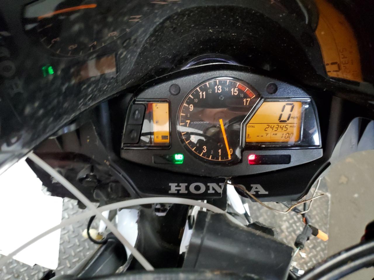 2008 Honda Cbr600 Rr VIN: JH2PC40028M105597 Lot: 61161295