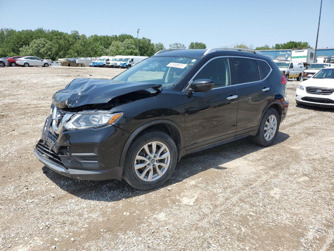 2017 Nissan Rogue S VIN: KNMAT2MV6HP535561 Lot: 61848915