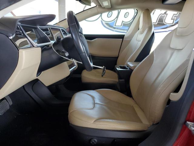 TESLA MODEL S 2013 Red