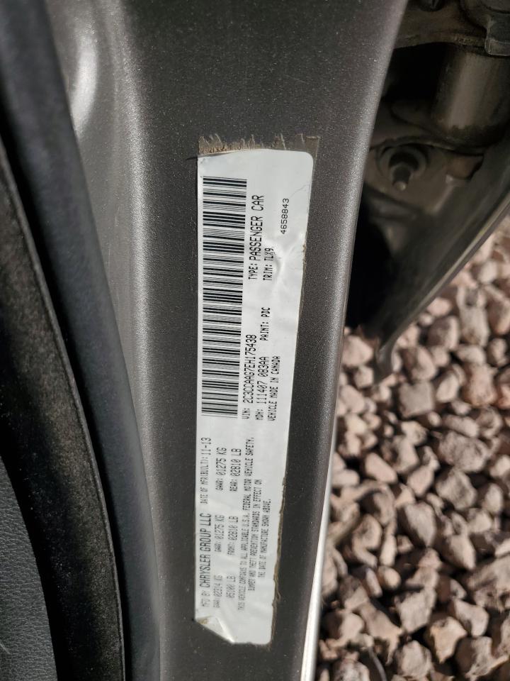 2014 Chrysler 300 VIN: 2C3CCAAG7EH175438 Lot: 62901365