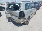 2005 VAUXHALL ZAFIRA LIF for sale at Copart YORK