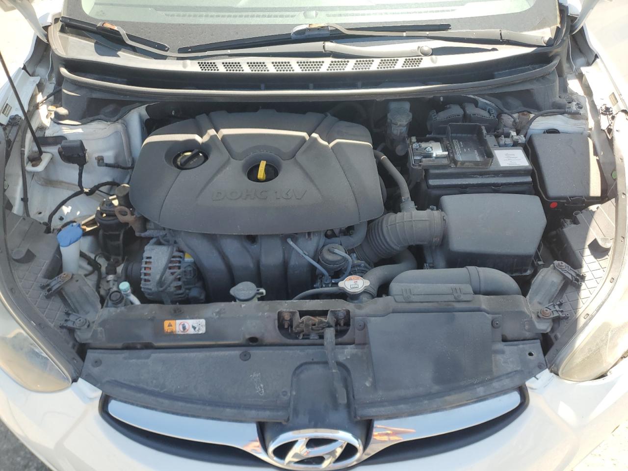 2013 Hyundai Elantra Gls VIN: 5NPDH4AE0DH383734 Lot: 62370975