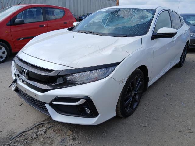 2020 HONDA CIVIC SR V for sale at Copart PETERLEE