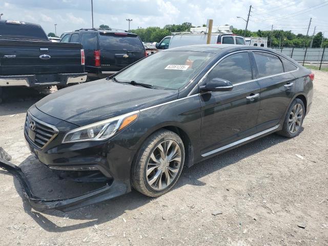  HYUNDAI SONATA 2015 Чорний
