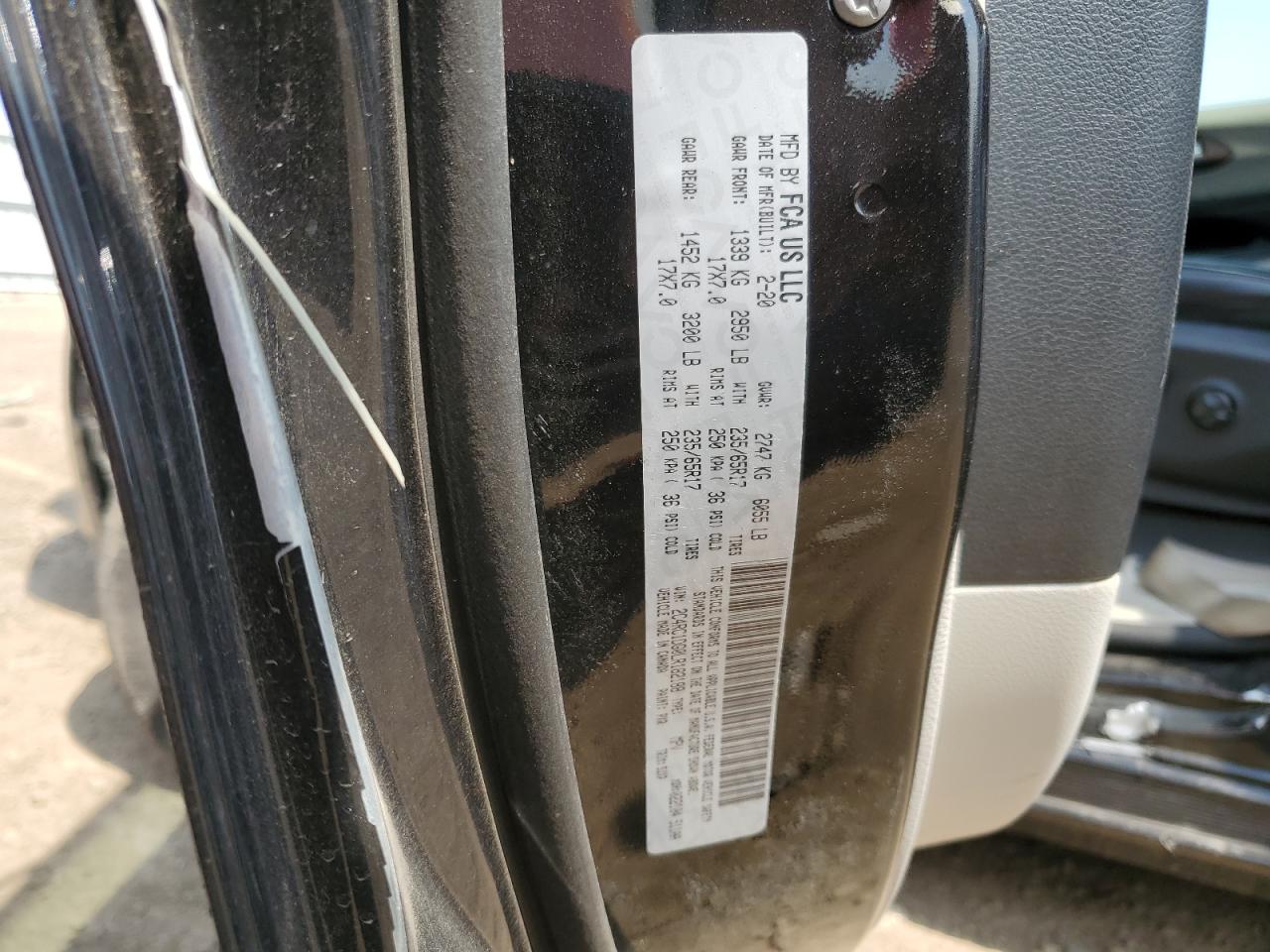 2020 Chrysler Voyager Lxi VIN: 2C4RC1DG0LR182188 Lot: 58702595
