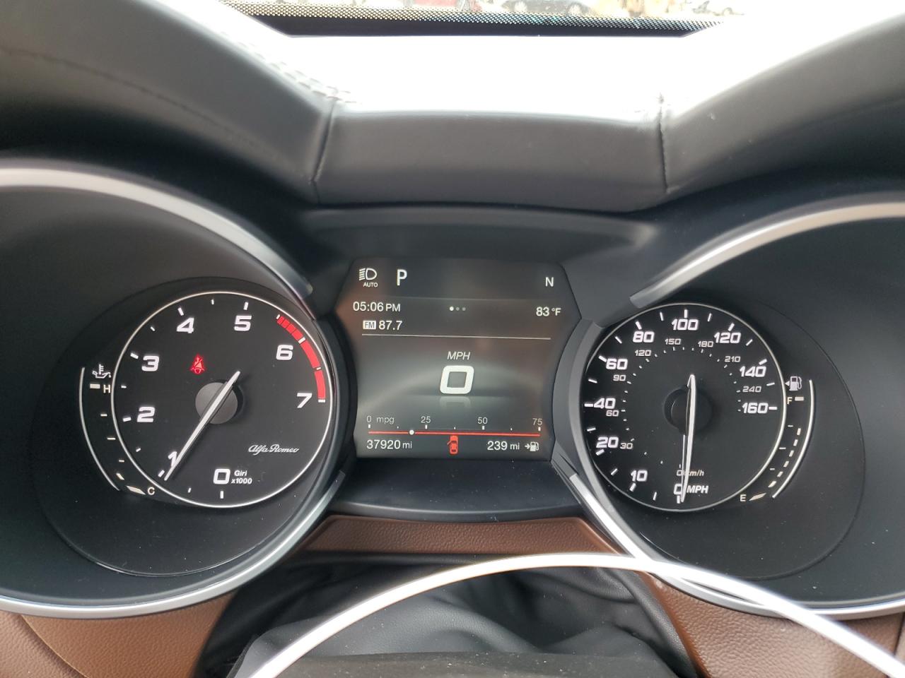 2019 Alfa Romeo Stelvio Ti VIN: ZASPAKBN9K7C42755 Lot: 61321355