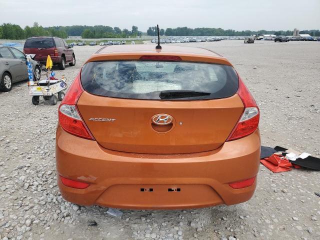  HYUNDAI ACCENT 2017 Pomarańczowy