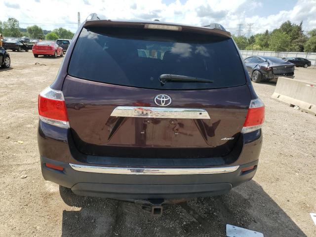  TOYOTA HIGHLANDER 2012 Burgundy