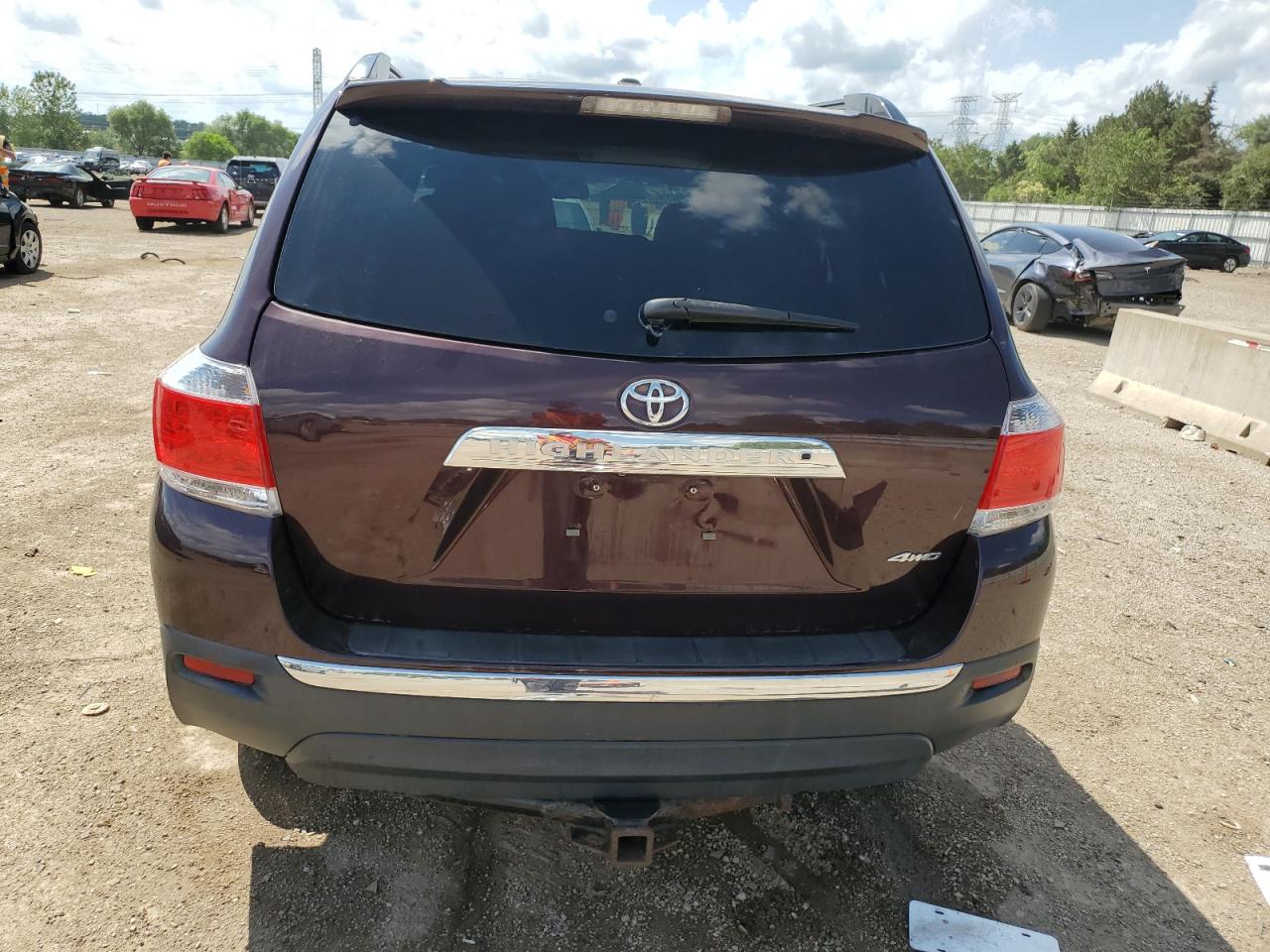 2012 Toyota Highlander Base VIN: 5TDBK3EH6CS154717 Lot: 62425315