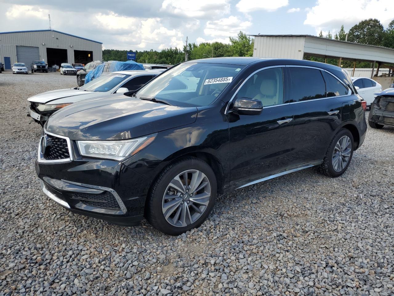 2017 Acura Mdx Technology VIN: 5J8YD4H51HL007520 Lot: 62354885