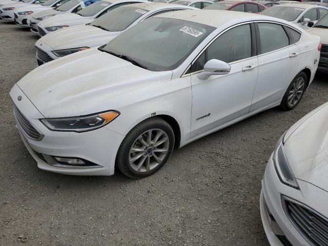 Седани FORD FUSION 2017 Білий