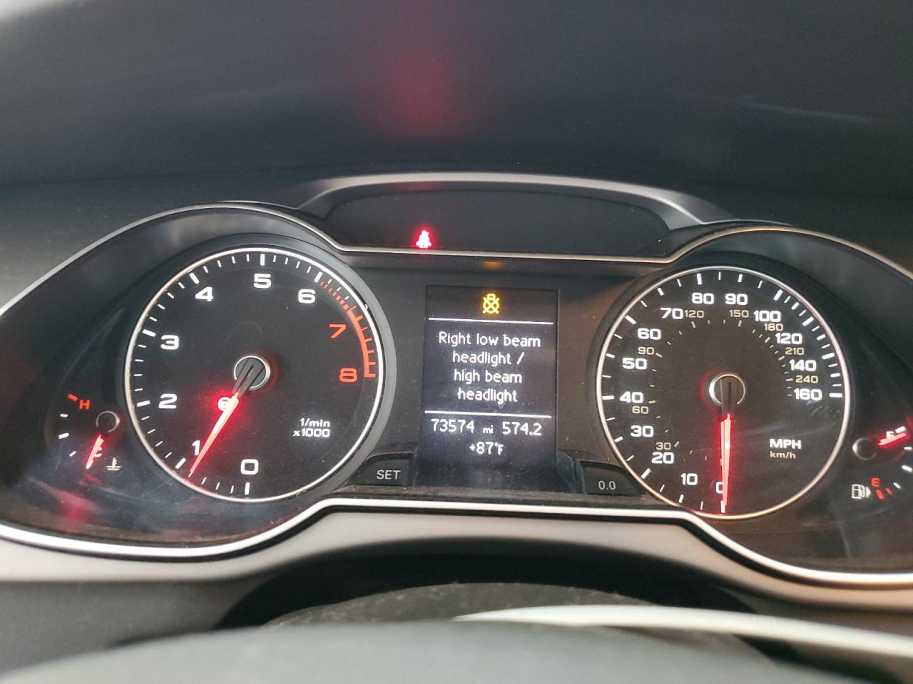 2013 Audi A4 Premium VIN: WAUDFAFLXDN031009 Lot: 62580195