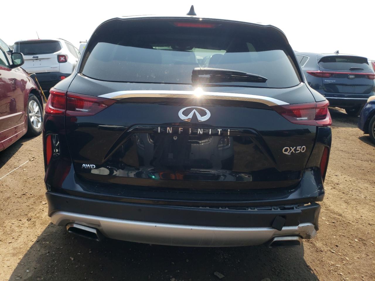 2022 Infiniti Qx50 Luxe VIN: 3PCAJ5BB8NF108758 Lot: 59211215