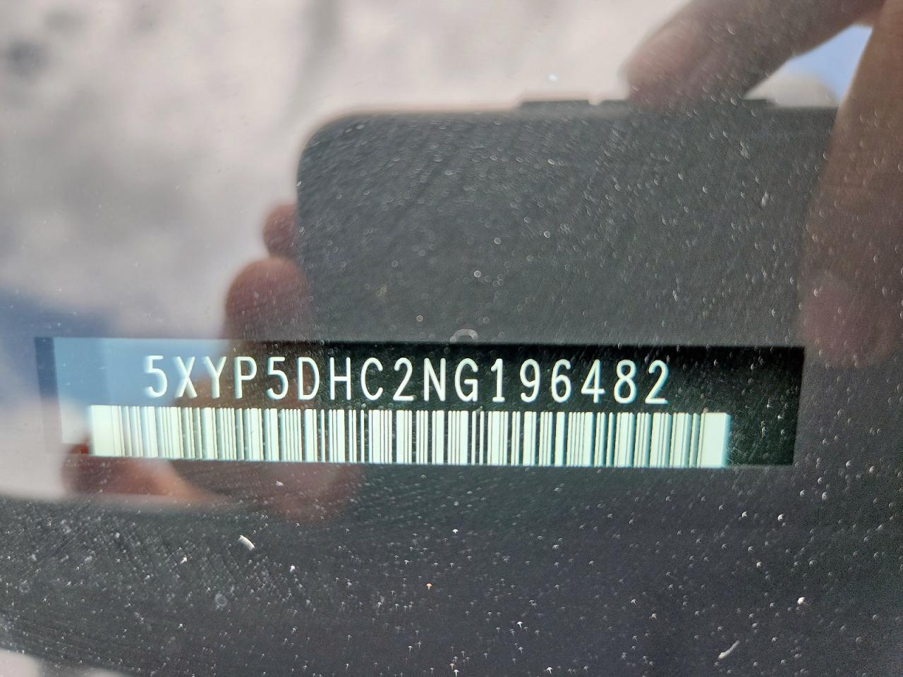 2022 Kia Telluride Sx VIN: 5XYP5DHC2NG196482 Lot: 59324935