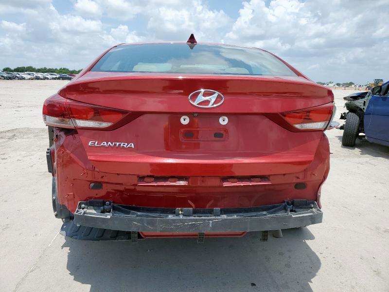  HYUNDAI ELANTRA 2017 Красный