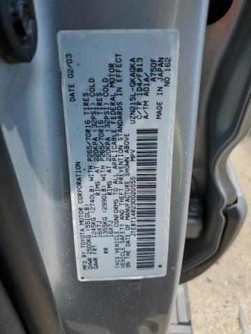 2003 TOYOTA 4RUNNER SR5  