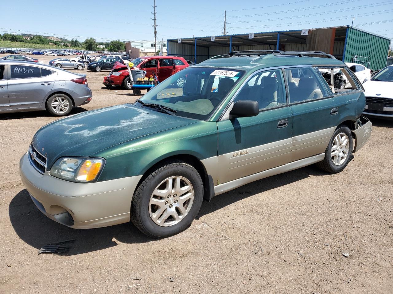 2002 Subaru Legacy Outback იყიდება Colorado Springs-ში, CO - Rear End