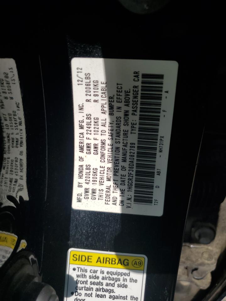 2013 Honda Accord Lx VIN: 1HGCR2F36DA082799 Lot: 61555155