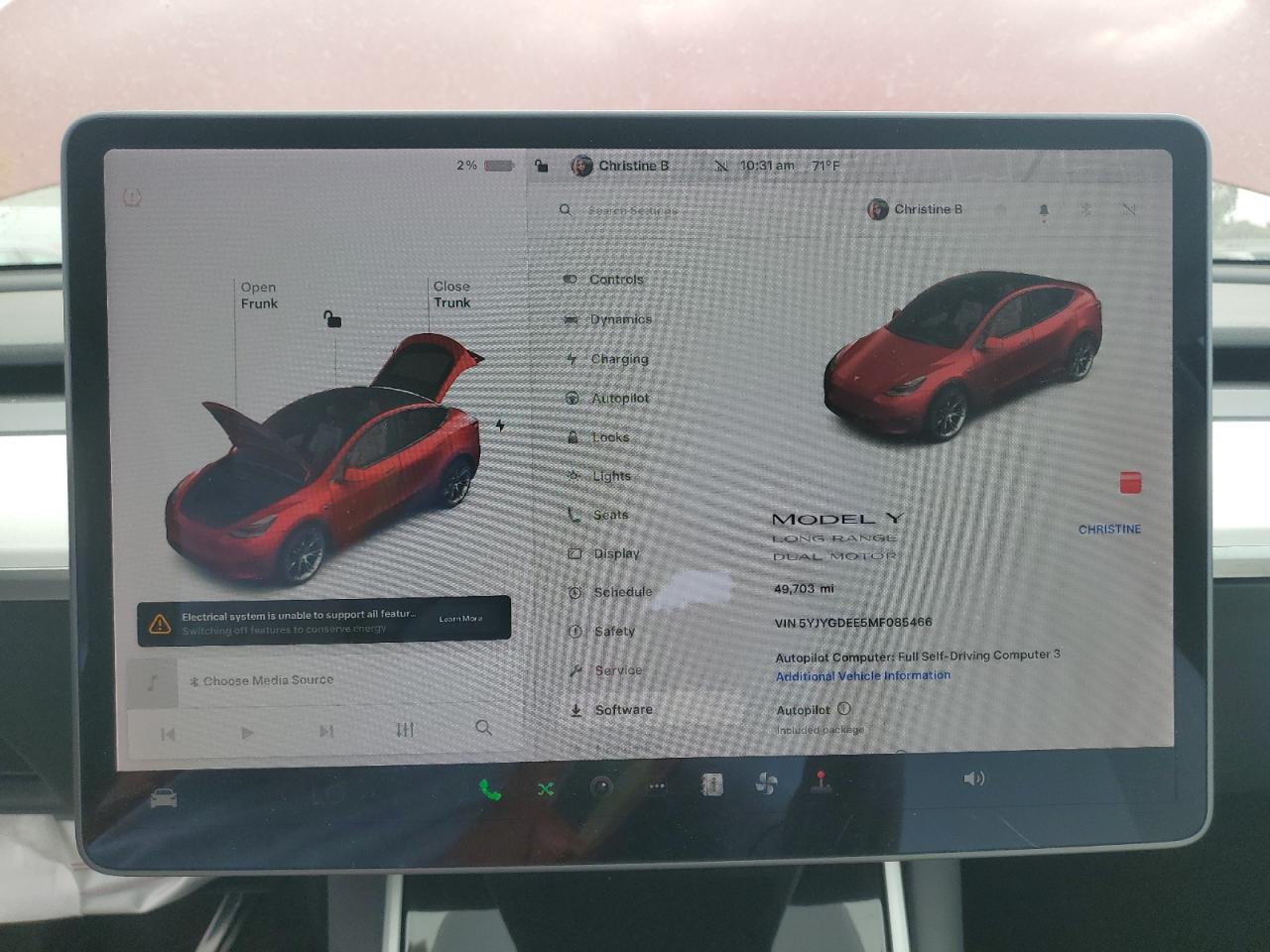 2021 Tesla Model Y VIN: 5YJYGDEE5MF085466 Lot: 55275015