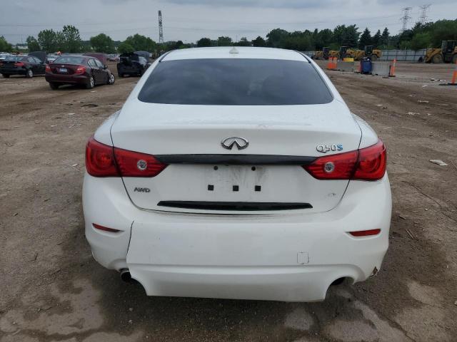  INFINITI Q50 2014 White