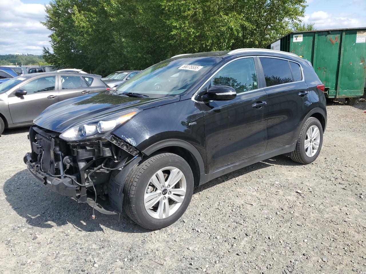 2018 Kia Sportage Lx en Venta en Arlington, WA - Front End