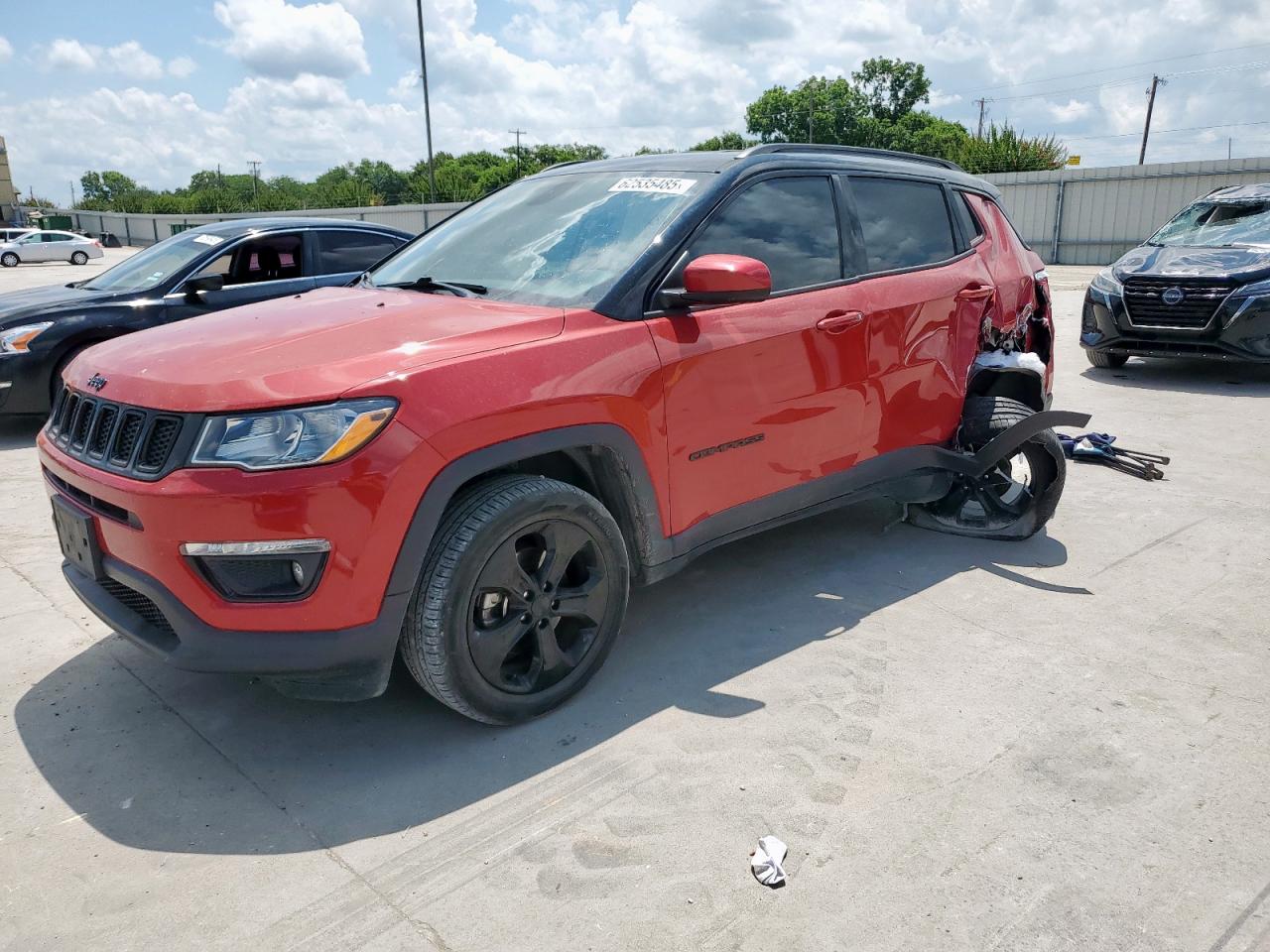 JEEP COMPASS 2018 VIN 3C4NJCBB3JT304902