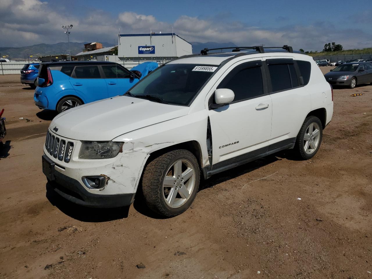 2014 Jeep Compass Latitude VIN: 1C4NJCEA9ED681913 Lot: 61599855