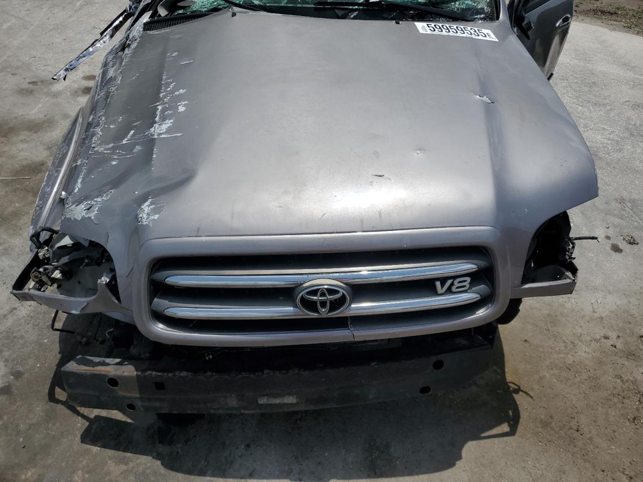2001 Toyota Sequoia Limited VIN: 5TDZT38A81S014787 Lot: 59959535