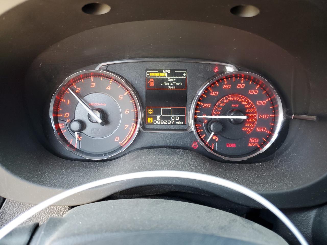 2015 Subaru Wrx Limited VIN: JF1VA1J69F9833608 Lot: 62781825
