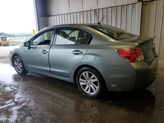  SUBARU IMPREZA 2016 Зеленый