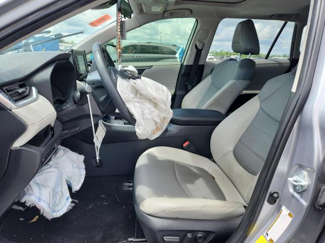  TOYOTA RAV4 2021 Сріблястий