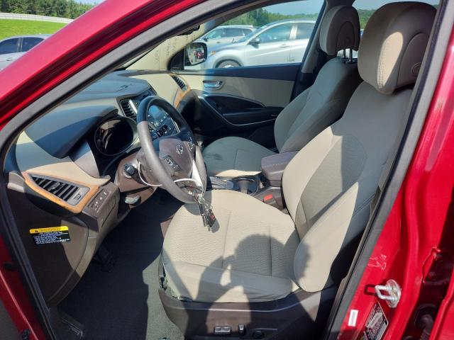  HYUNDAI SANTA FE 2015 Czerwony