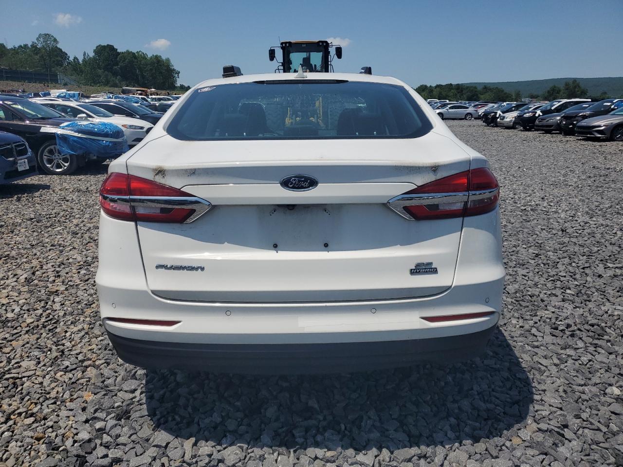2020 Ford Fusion Se VIN: 3FA6P0LU7LR119081 Lot: 58980215