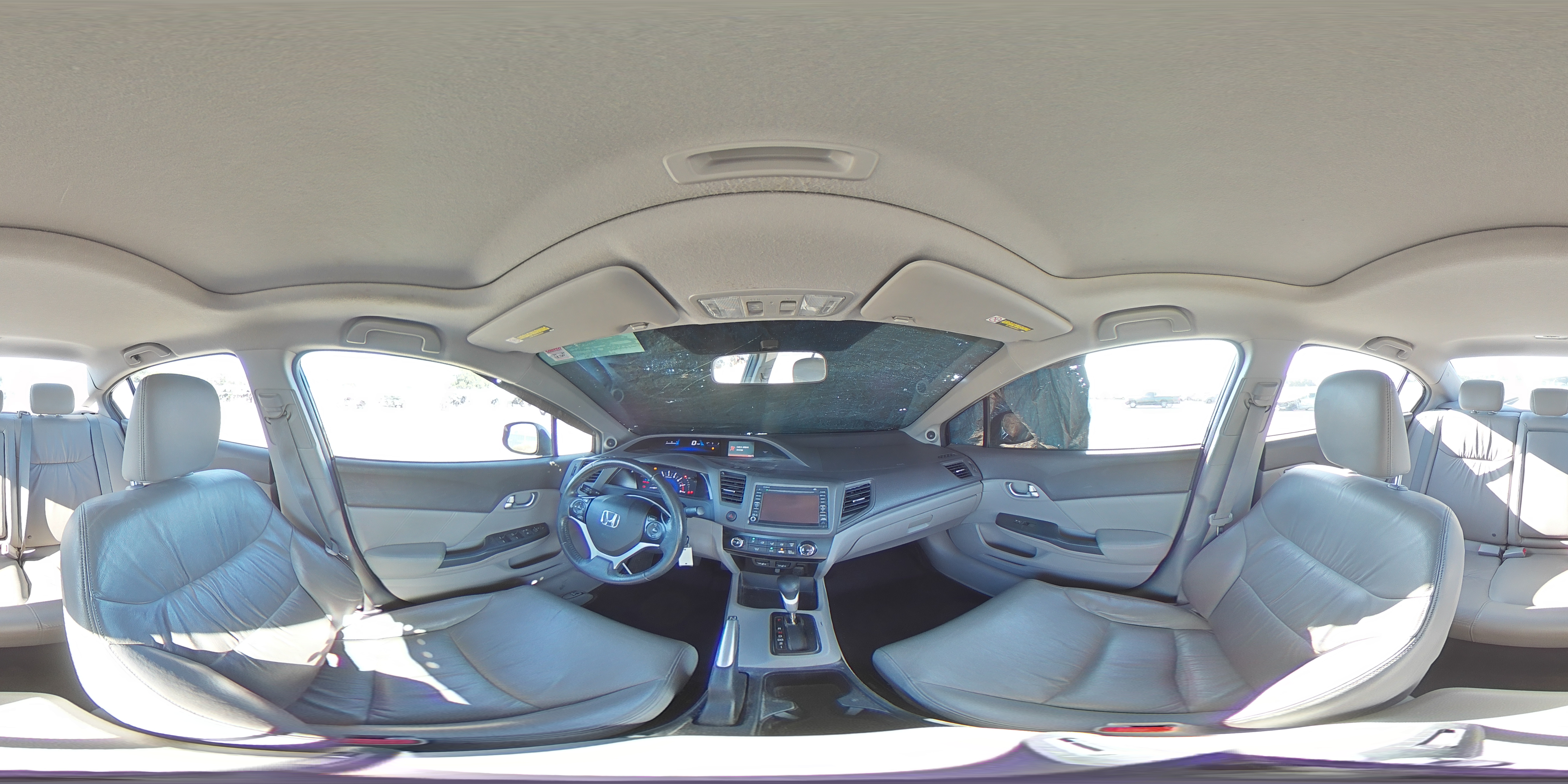 2012 Honda Civic Exl VIN: 19XFB2F96CE359869 Lot: 62214455