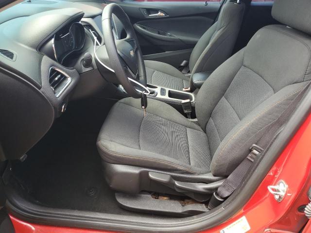  CHEVROLET CRUZE 2017 Czerwony