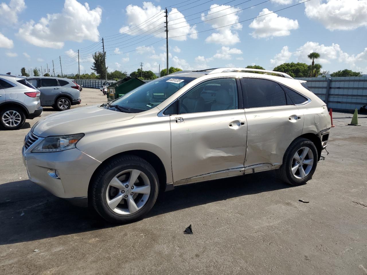 2014 Lexus Rx 350 للبيع في Miami، FL - Side