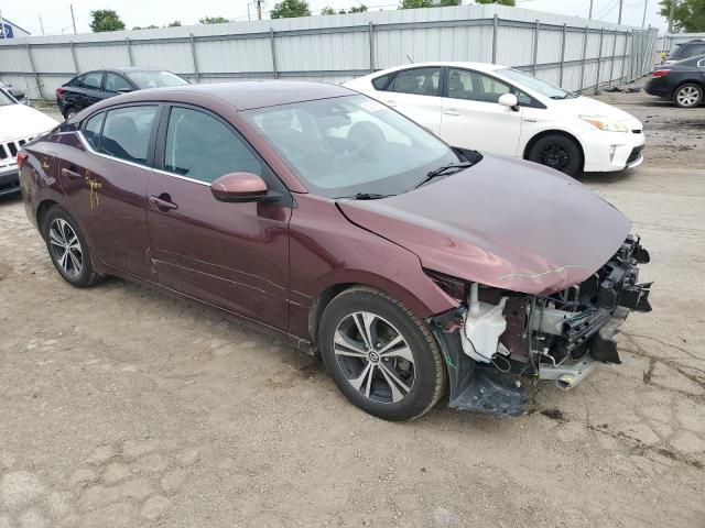  NISSAN SENTRA 2022 Бургунди