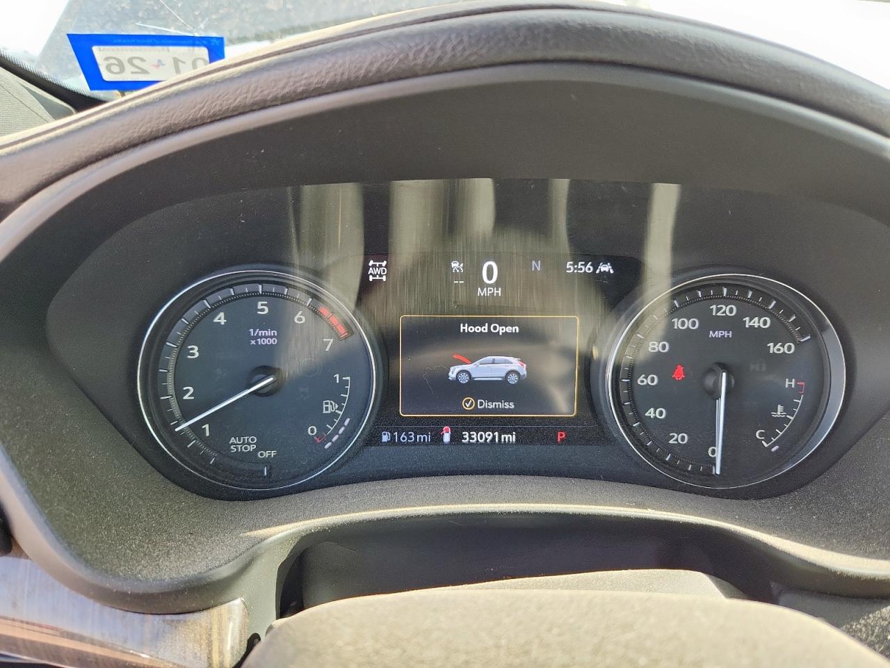 2022 Cadillac Xt4 Premium Luxury VIN: 1GYFZDR4XNF153562 Lot: 61836005