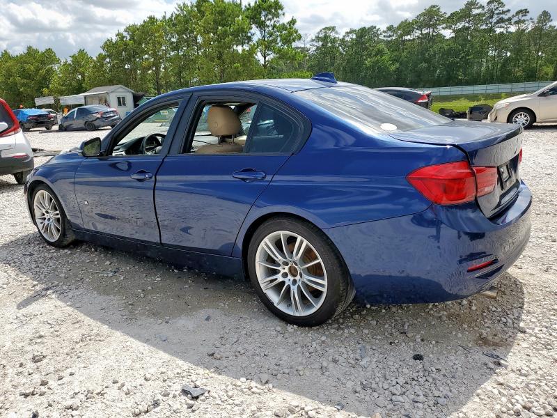  BMW 3 SERIES 2016 Granatowy